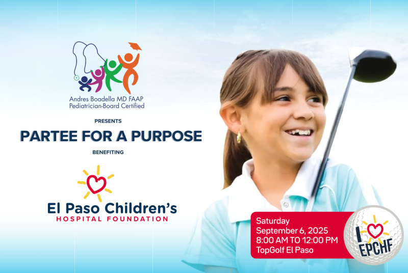 Partee for a Purpose  Swings Into Action for El Paso Children’s Hospital
