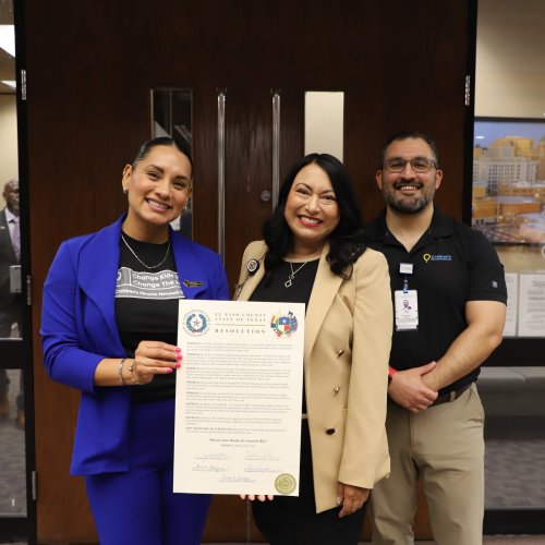 Children’s Miracle Network Recognized at Commissioners Court for El Paso County’s Support of Miracle Jeans Day